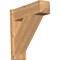 Ekena Millwork Traditional Smooth Craftsman Outlooker, Western Red Cedar, 7 1/2"W x 24"D x 24"H OUT08X24X24TRA04SWR - alternate 1